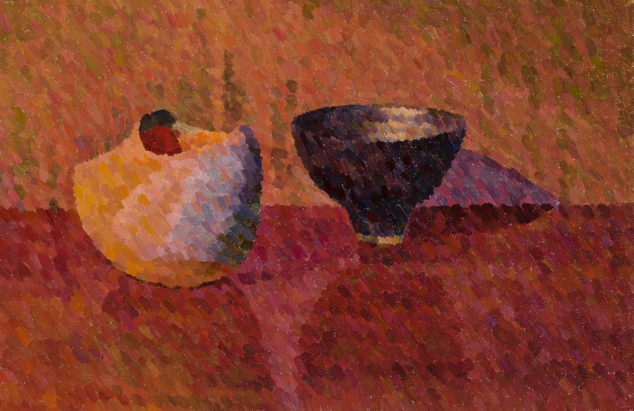 Natürmort, İki Gemi, 2019 (tuval üzerine yağlı boya) by William Wilkins