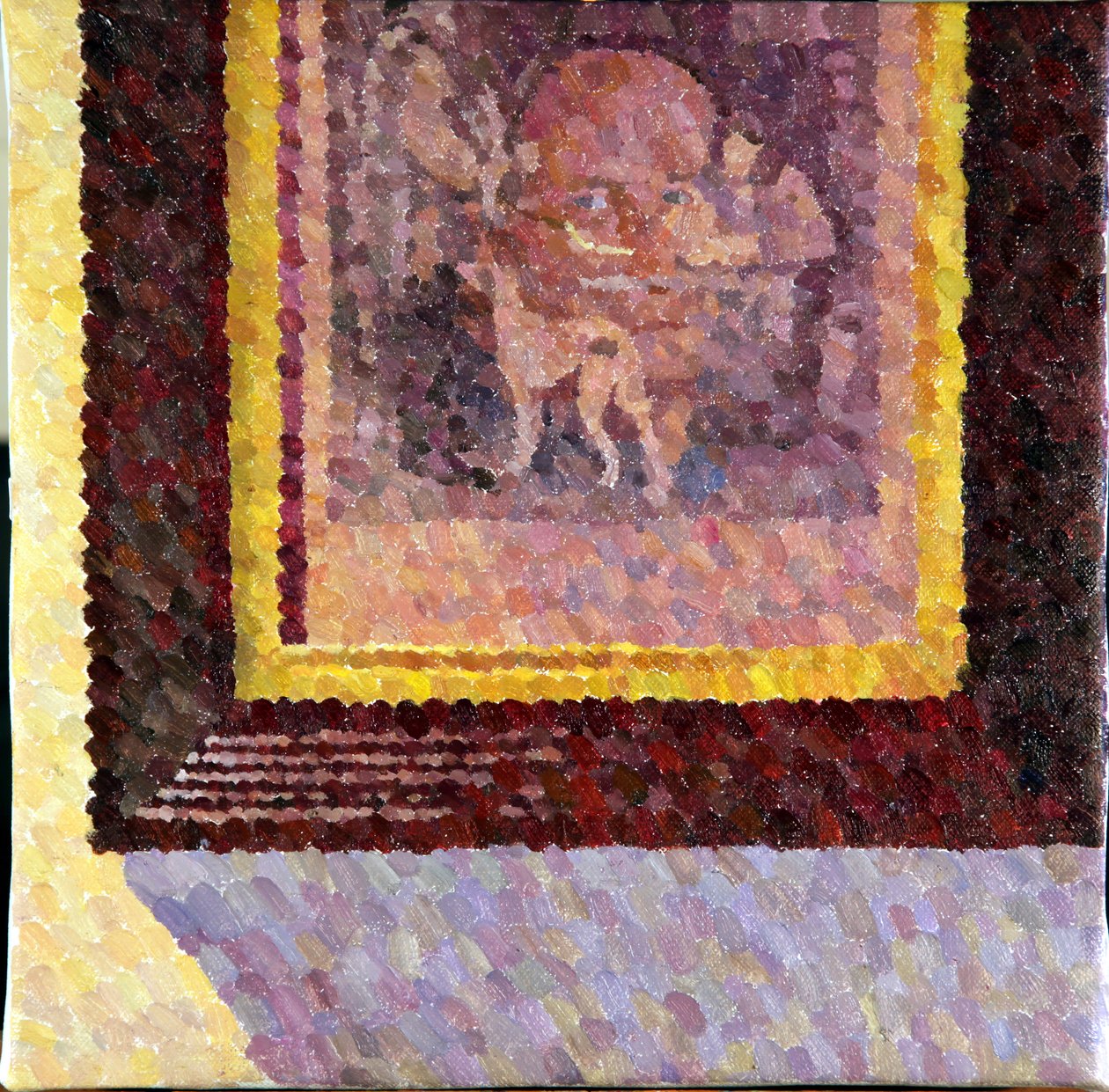 Trompetçinin Köpeği, 2014 (Tuval Üzeri Yağlı Boya) by William Wilkins