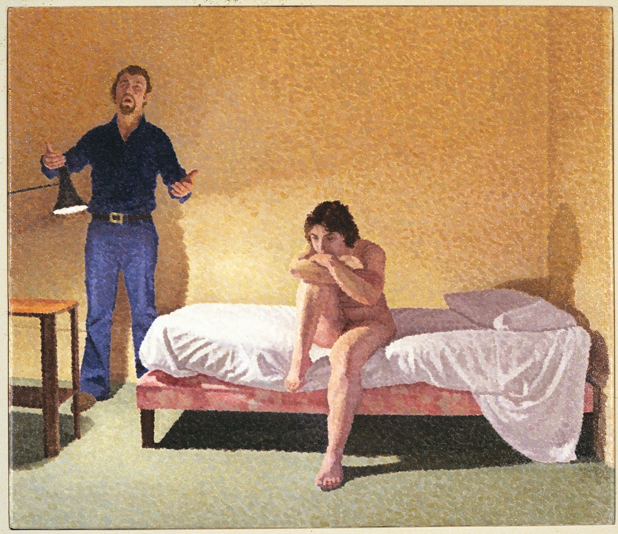 İki Figür, Şarkı Söyleyen Adam by William Wilkins