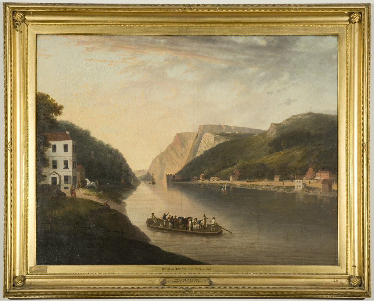 Hotwells ve Rownham Feribotu by William Williams