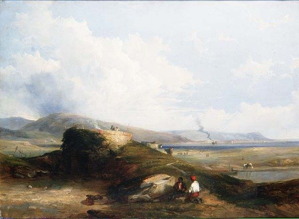 Batten Dağı Kalesi, Plymouth by William Williams