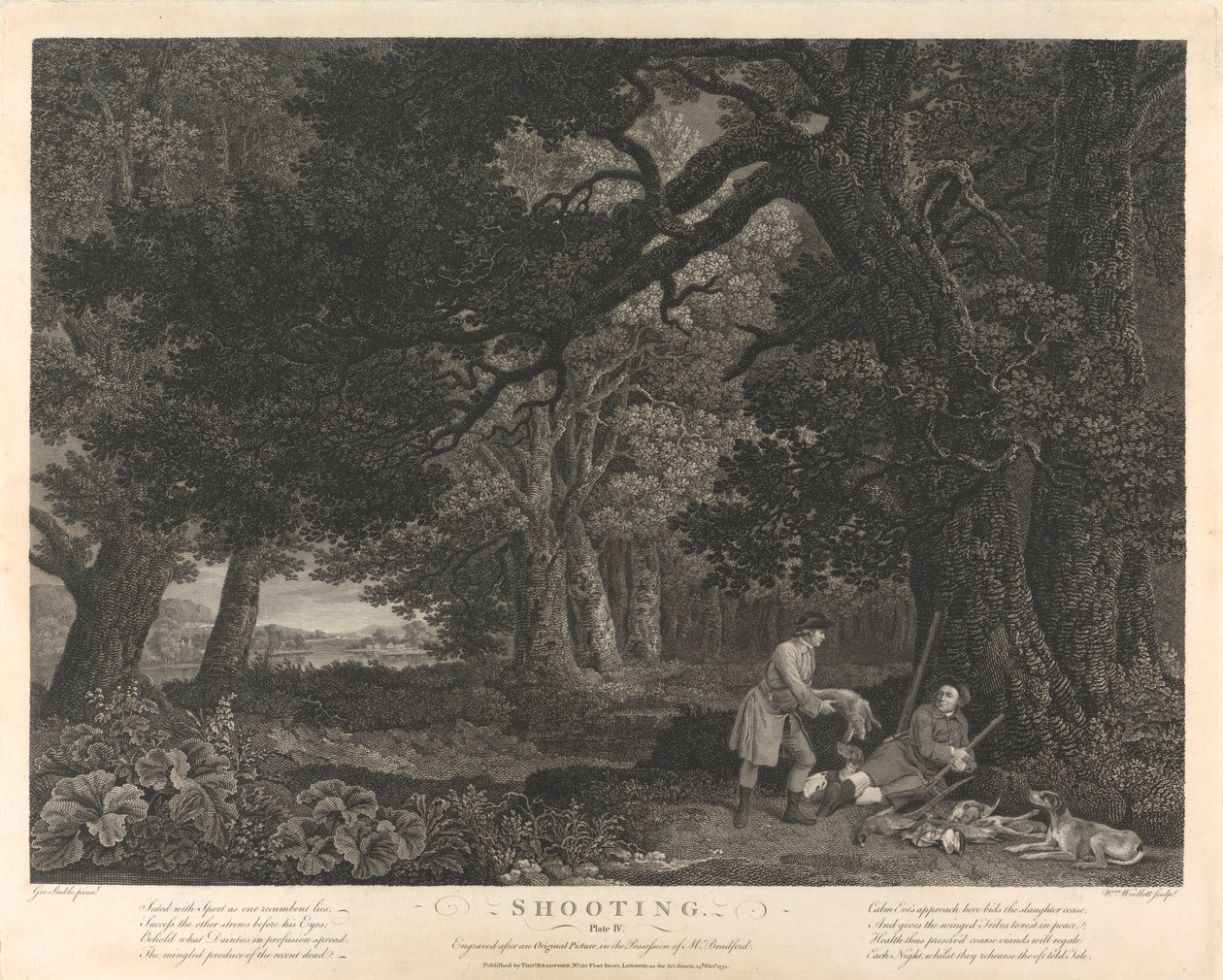 Atış, Plaka IV by William Woollett