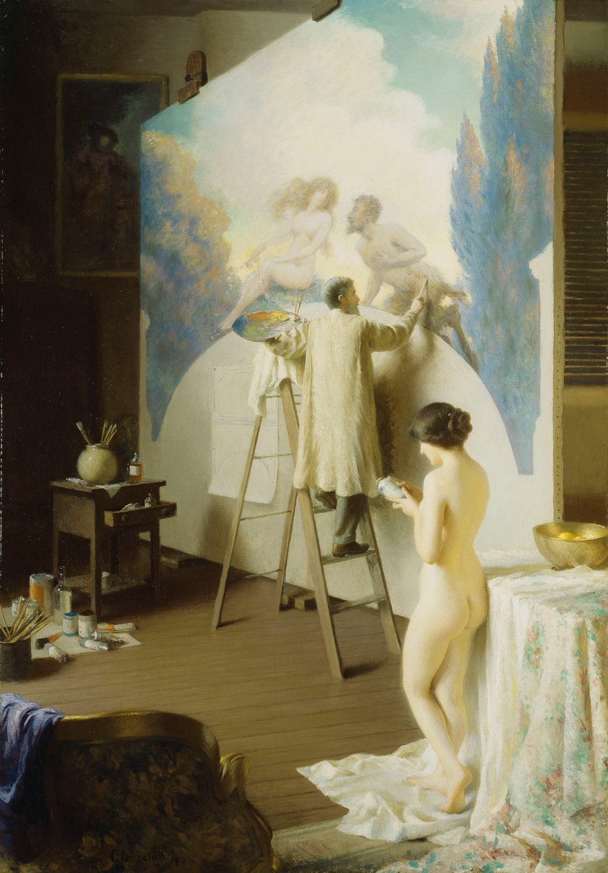 Ressam, 1913 by William Worcester Churchill