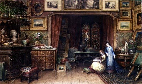 Sanatçının Stüdyosu by William Wyld