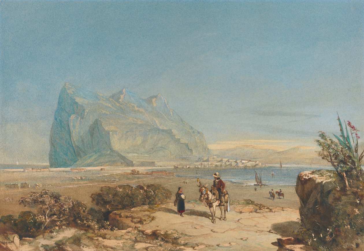 Cebelitarık manzarası by William Wyld
