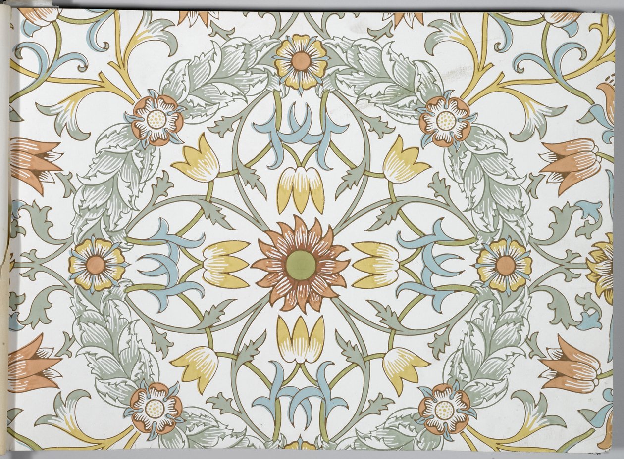 Duvar kağıdı örnek kitabı, 1917