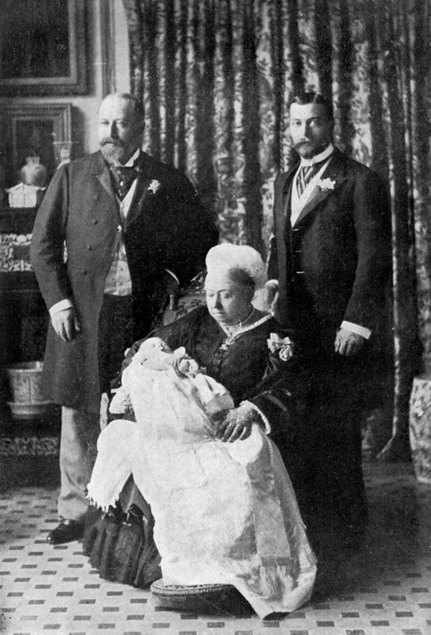 Kraliyet ailesinin dört nesli, 1894. by William and Daniel Downey