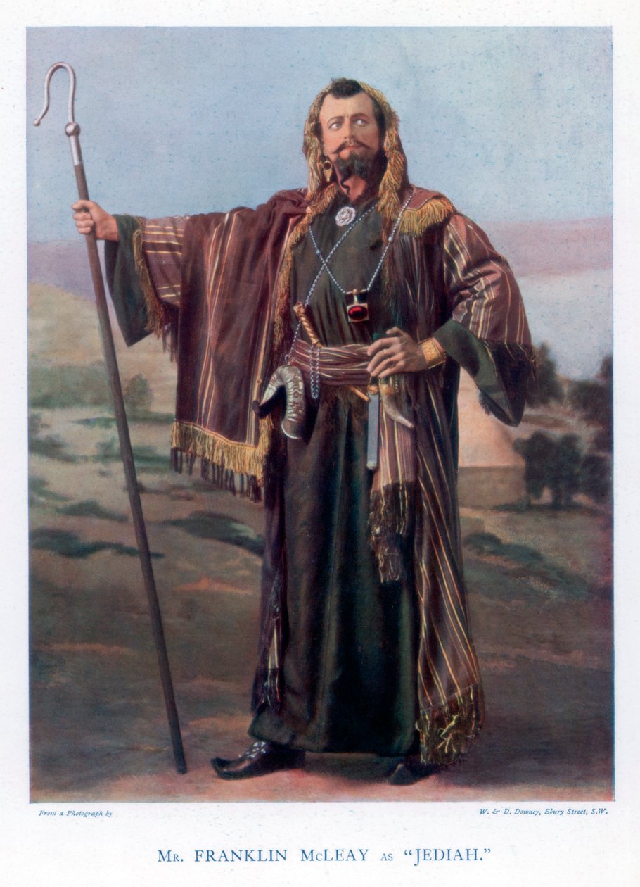 Franklin McLeay, Kanadalı aktör, 1901. by William and Daniel Downey
