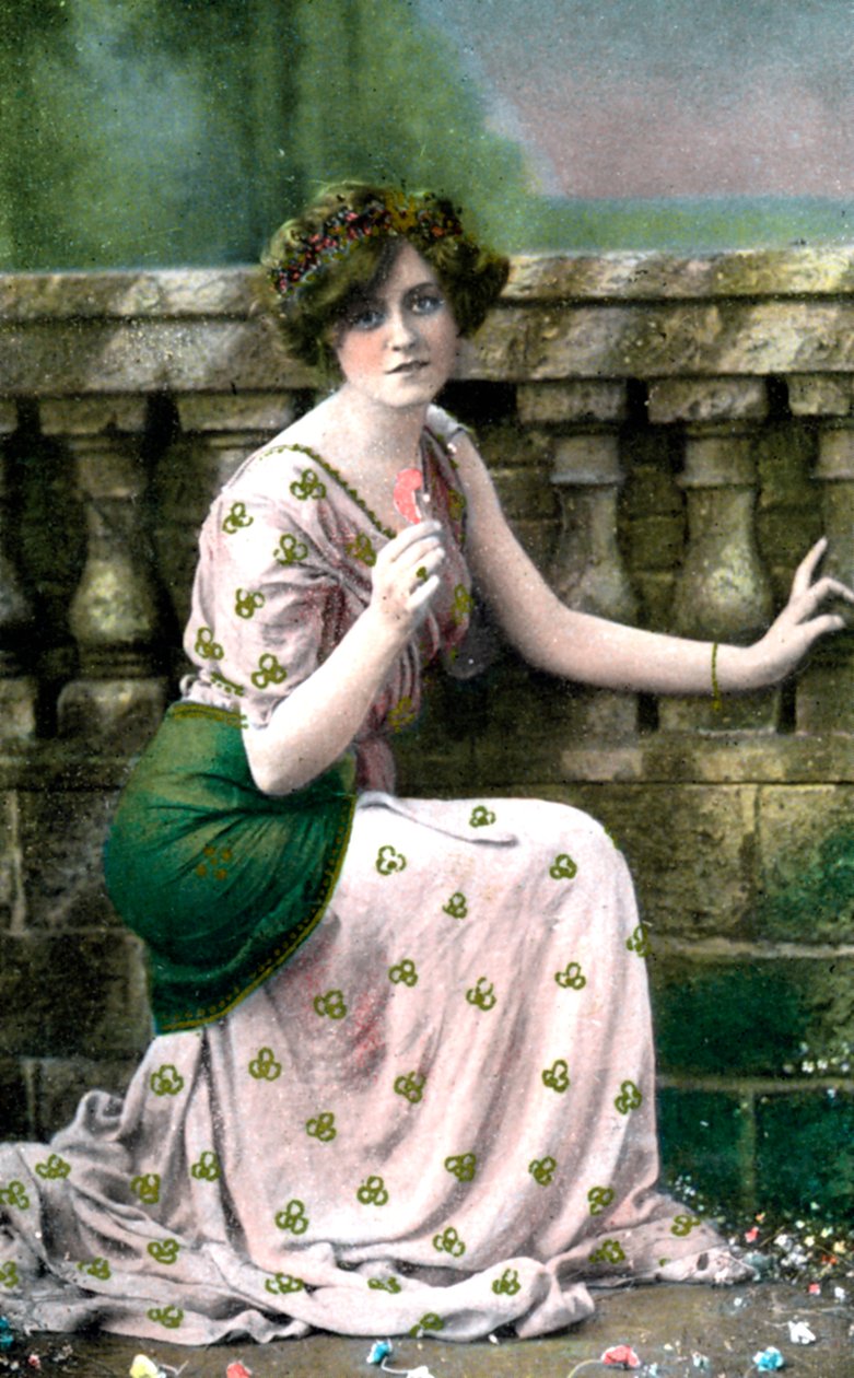 Gabrielle Ray 1883-1973, İngiliz aktris, 20. yüzyılın başlarında. by William and Daniel Downey