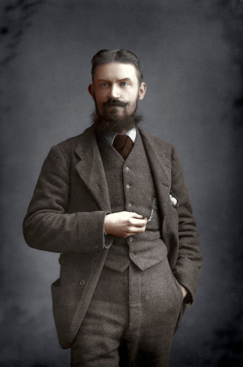 George Bernard Shaw, İrlandalı oyun yazarı, eleştirmen ve Fabian, 1893. by William and Daniel Downey