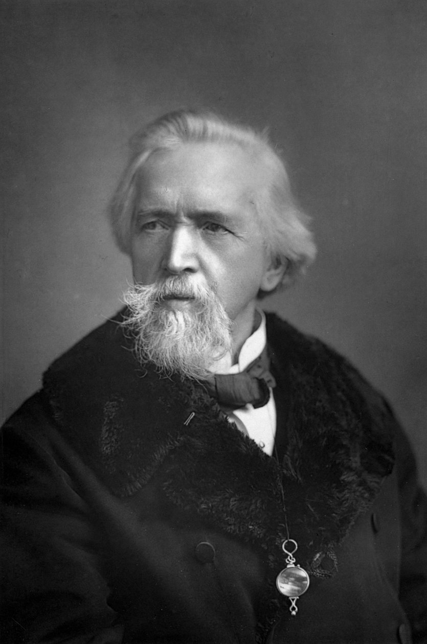 George Jacob Holyoake 1817-1906, İngiliz laikçi, 1893. by William and Daniel Downey