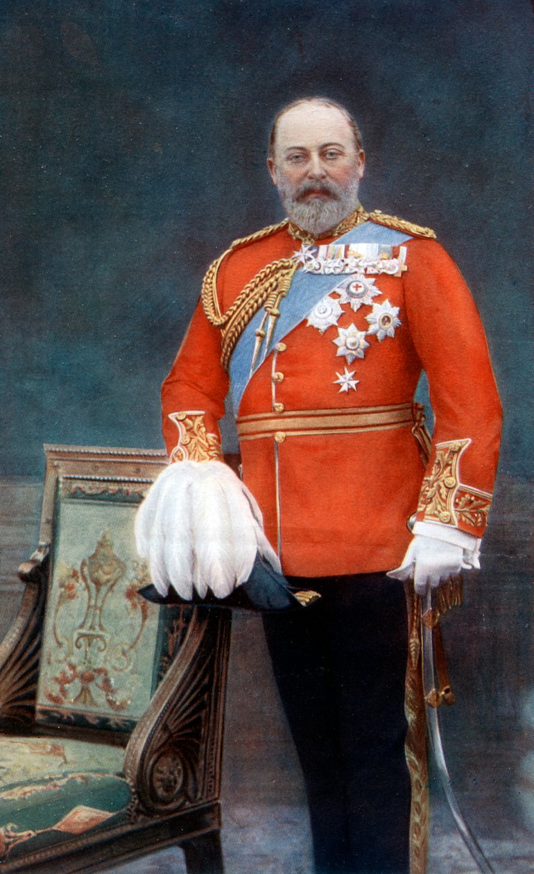 Kral Edward VII, 20. yüzyılın başlarında. by William and Daniel Downey