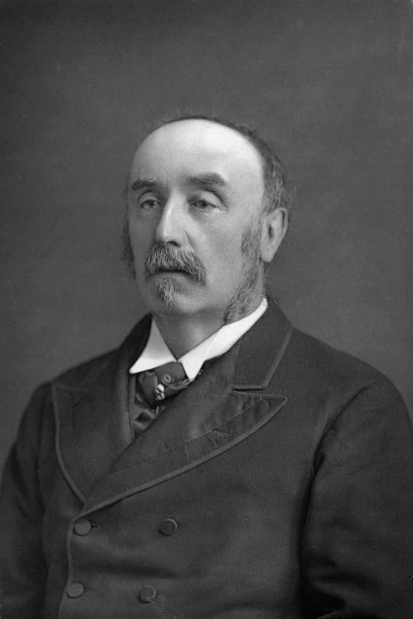 Lewis Morris, İngiliz şair, 1890. by William and Daniel Downey