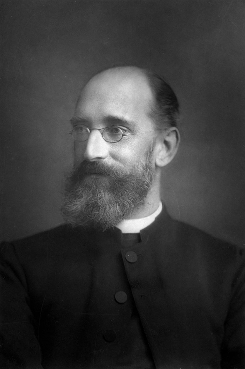 Mandell Creighton 1843-1901, İngiliz tarihçi ve din adamı, 1893. by William and Daniel Downey