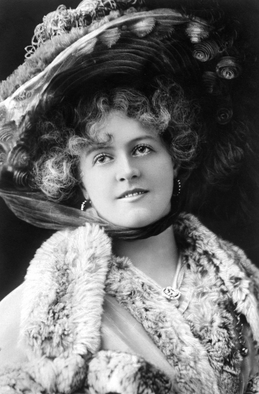 Marie Studholme 1875-1930, İngiliz aktris, 1900