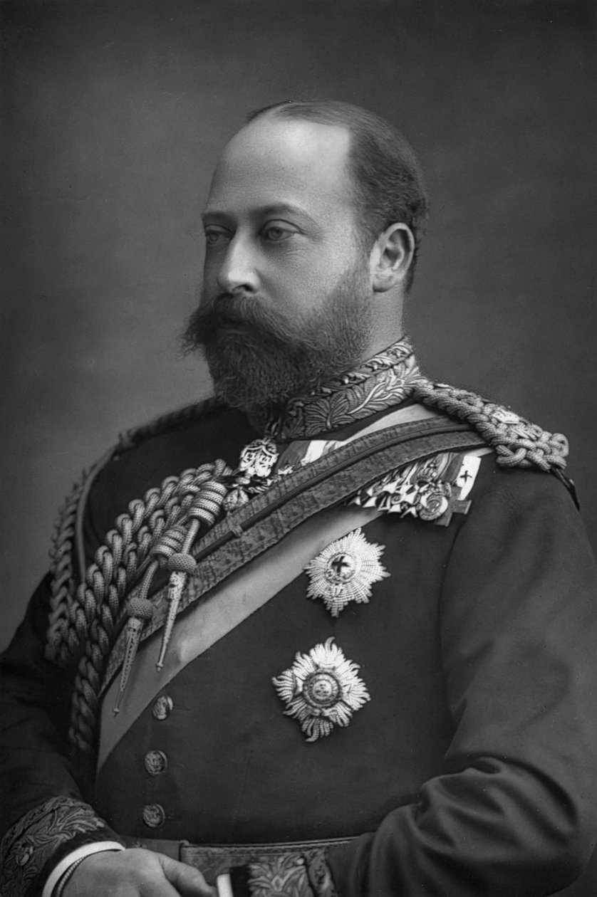 Galler Prensi Edward, geleceğin Büyük Britanya Kralı Edward VII 1841-1910, 1890. by William and Daniel Downey