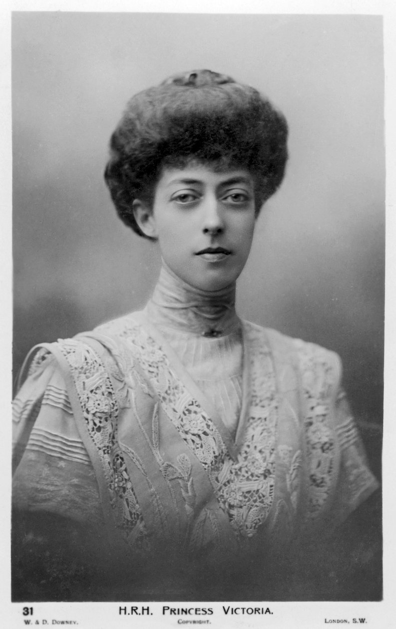 Birleşik Krallık Prensesi Victoria, c1900s-c1910s. by William and Daniel Downey
