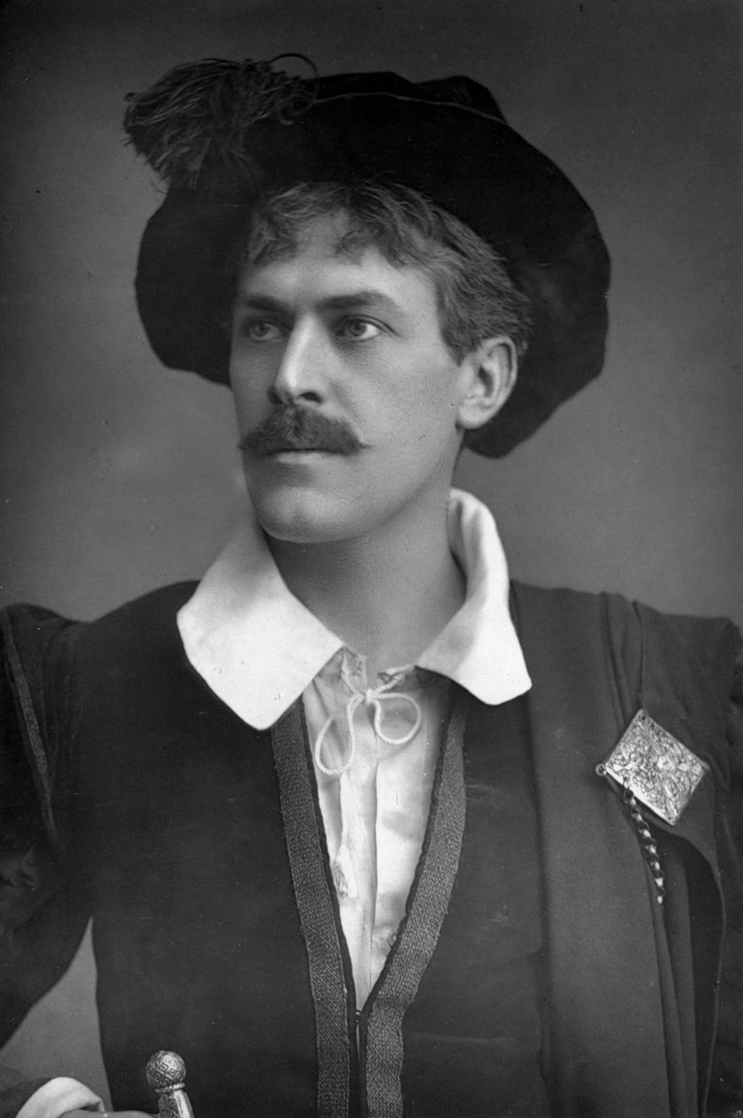 Sir George Alexander 1858-1918, İngiliz aktör ve tiyatro yöneticisi, 1893. by William and Daniel Downey