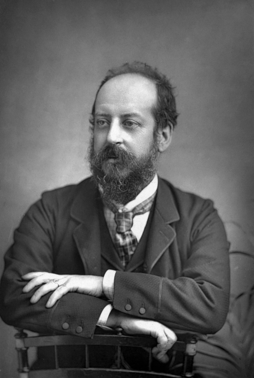 Sir James Dromgole Linton 1840-1916, İngiliz ressam, 1890. by William and Daniel Downey