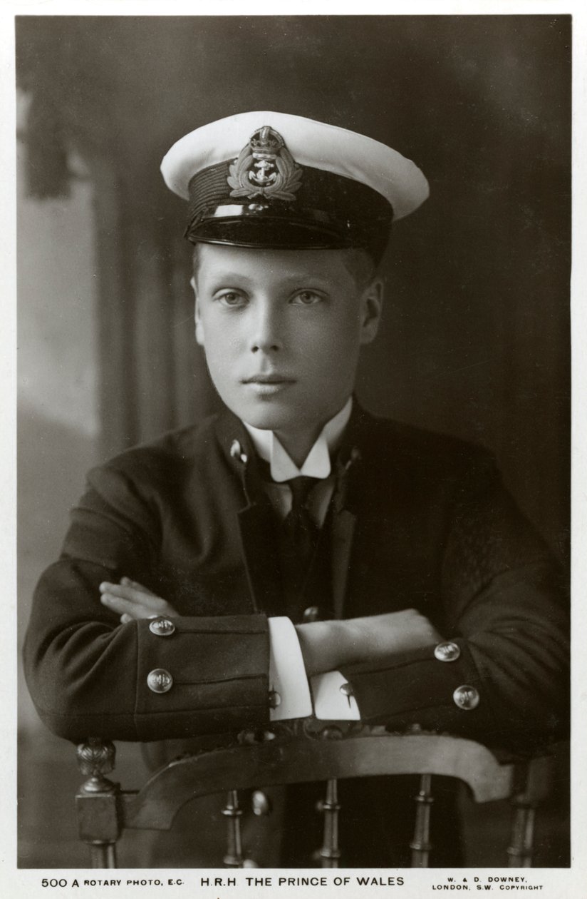 Donanma üniformalı Galler Prensi, c1910. by William and Daniel Downey