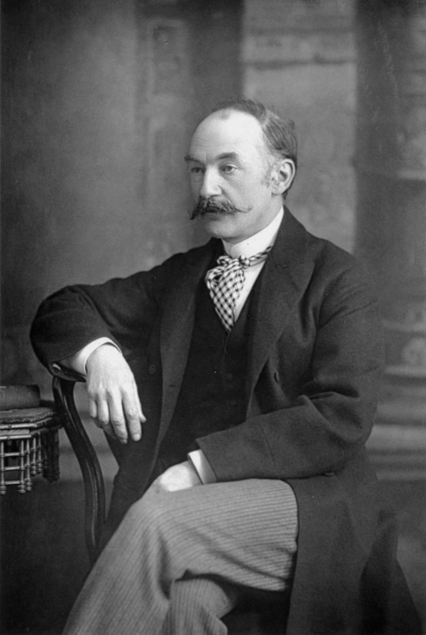 Thomas Hardy, İngiliz yazar ve şair, c1890 by William and Daniel Downey