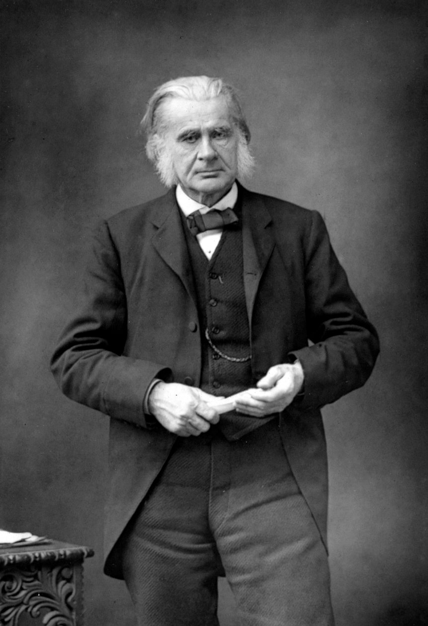Thomas Henry Huxley, İngiliz biyolog, c1890 by William and Daniel Downey