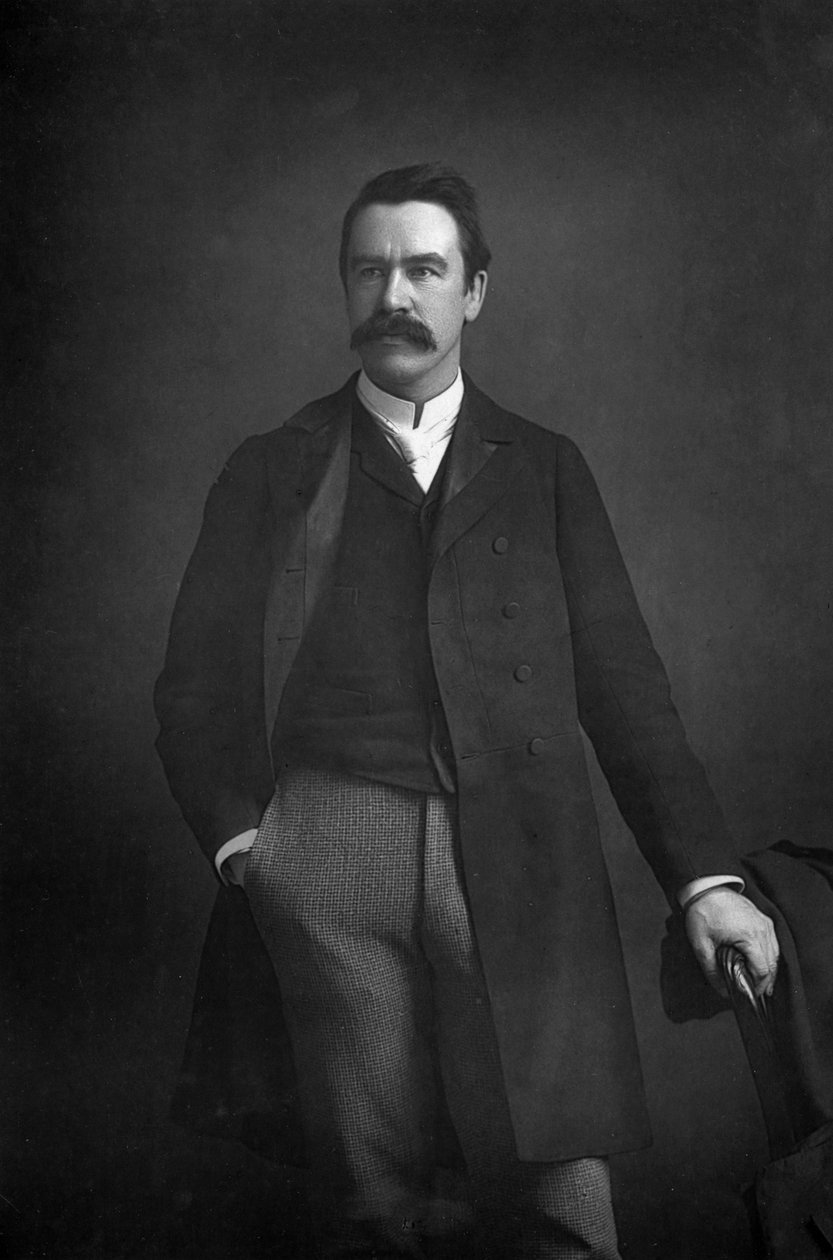 William Martin Conway, Allington 1856-1937, 1893 1. Baron Conway. by William and Daniel Downey