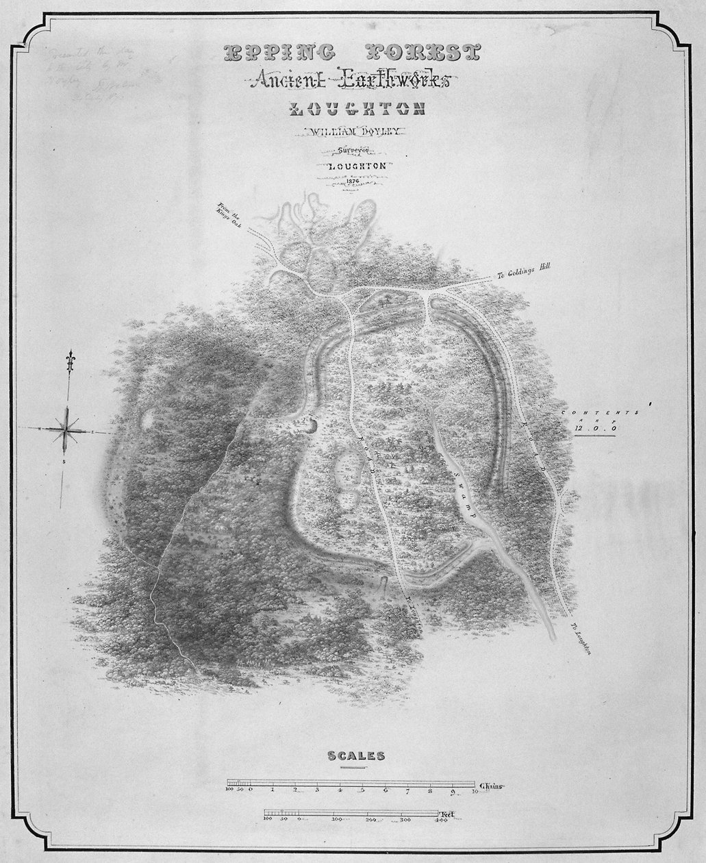 MS 52 civarında Epping Ormanı, Essex, 1876