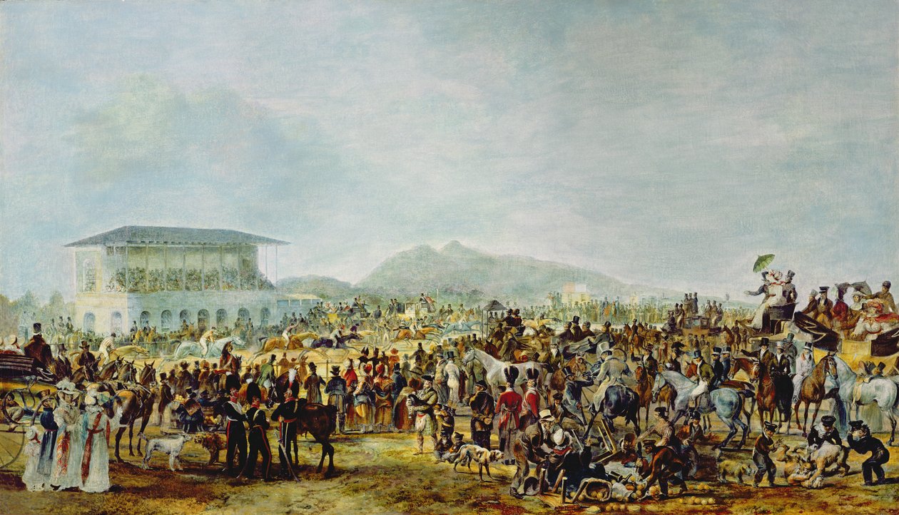 Musselburgh Yarışlarının Görünümü by William 