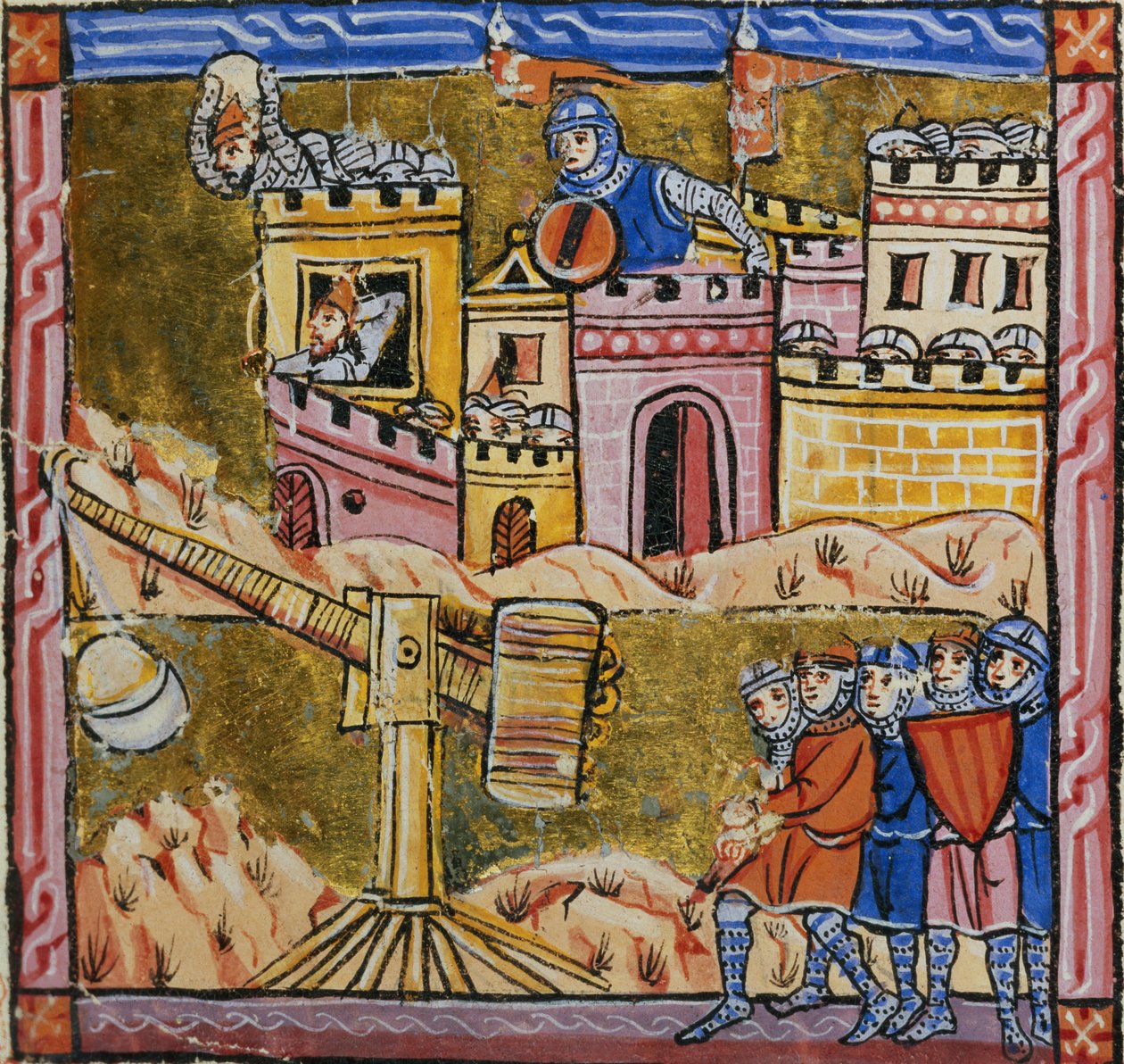 Ms 828 fol.33r ಆಂಟಿಯೋಕ್‌ನ ಮುತ್ತಿಗೆ, ಎಸ್ಟೊಯಿರ್ ಡಿ