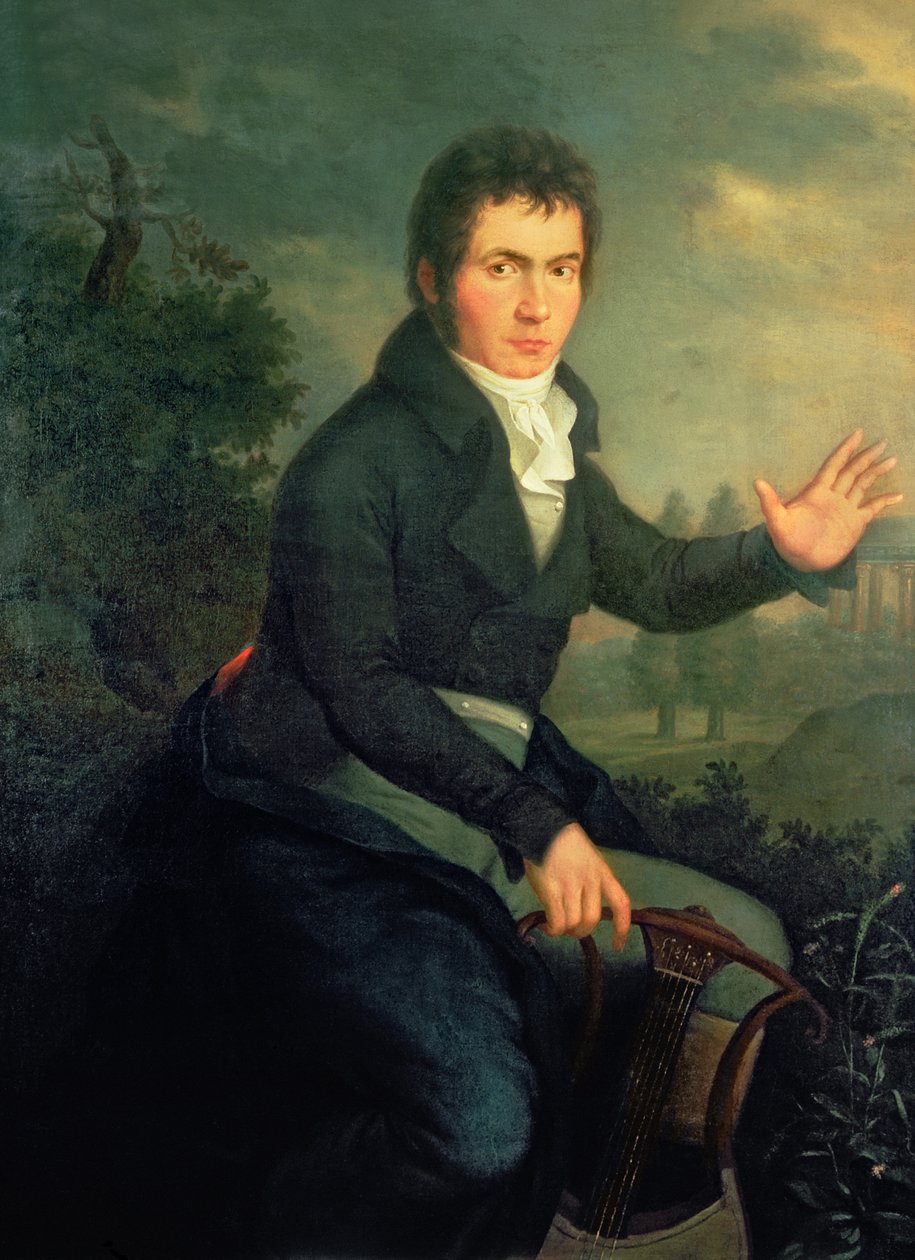 Ludwig van Beethoven (1770-1827), 1804 (detay için bkz. 67289) by Willibrord Joseph Mahler or Maehler