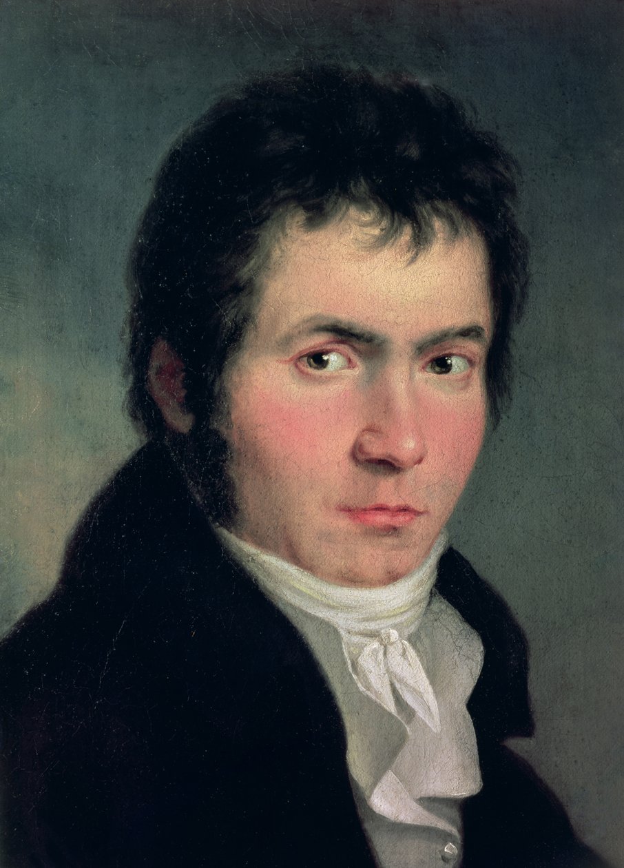 Ludwig van Beethoven (1770-1827), 1804 (13986 detayı) by Willibrord Joseph Mahler or Maehler