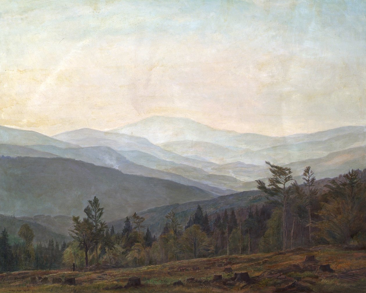 Bavyera manzarası by Willy ter Hell