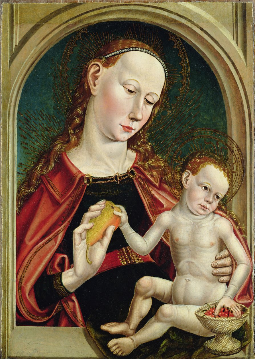 Meryem ve Bebek İsa, 1510 by Wilm Dedecke