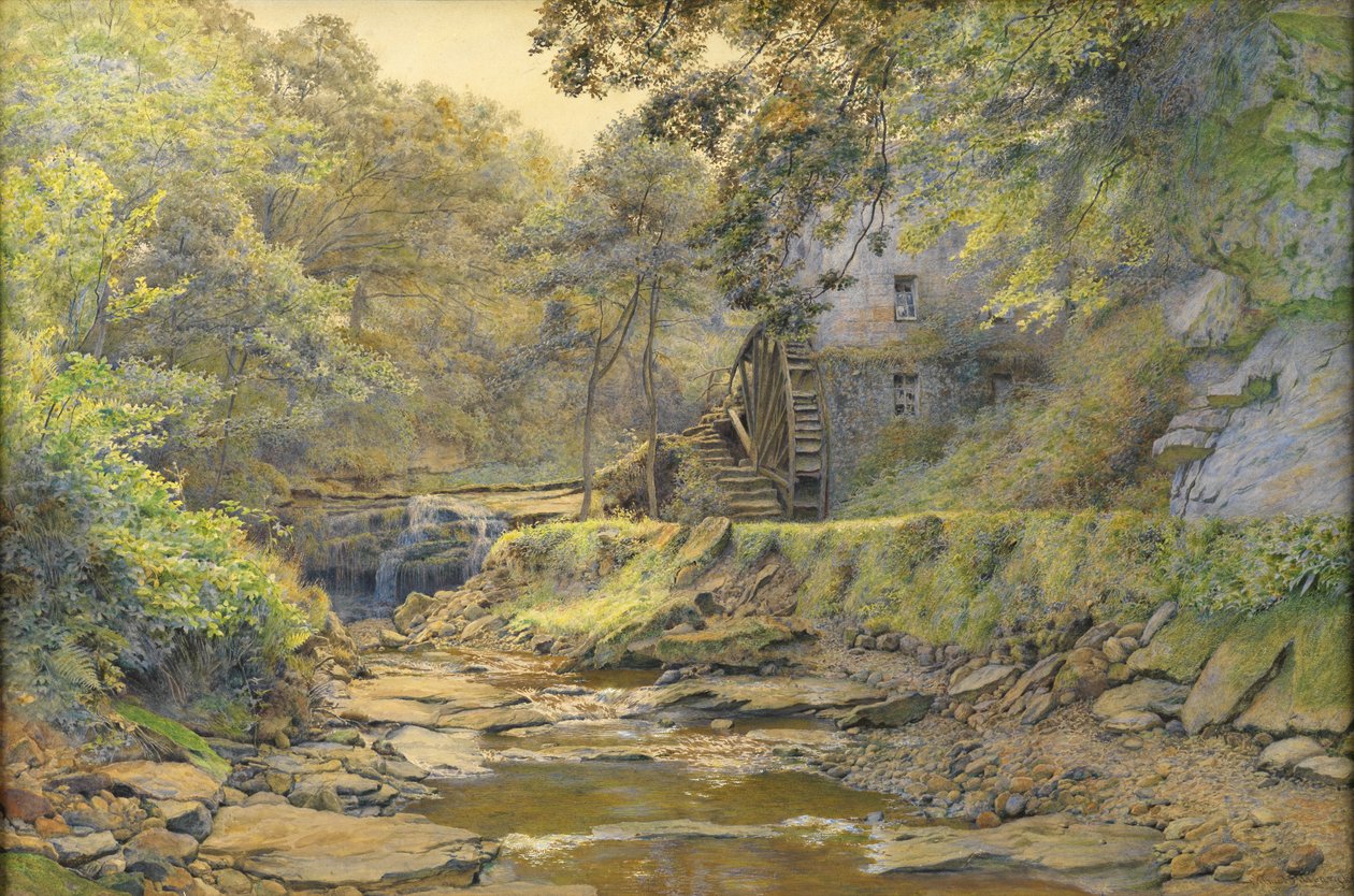 Yorkshire Değirmeni, 1886 by Wilmot Pilsbury