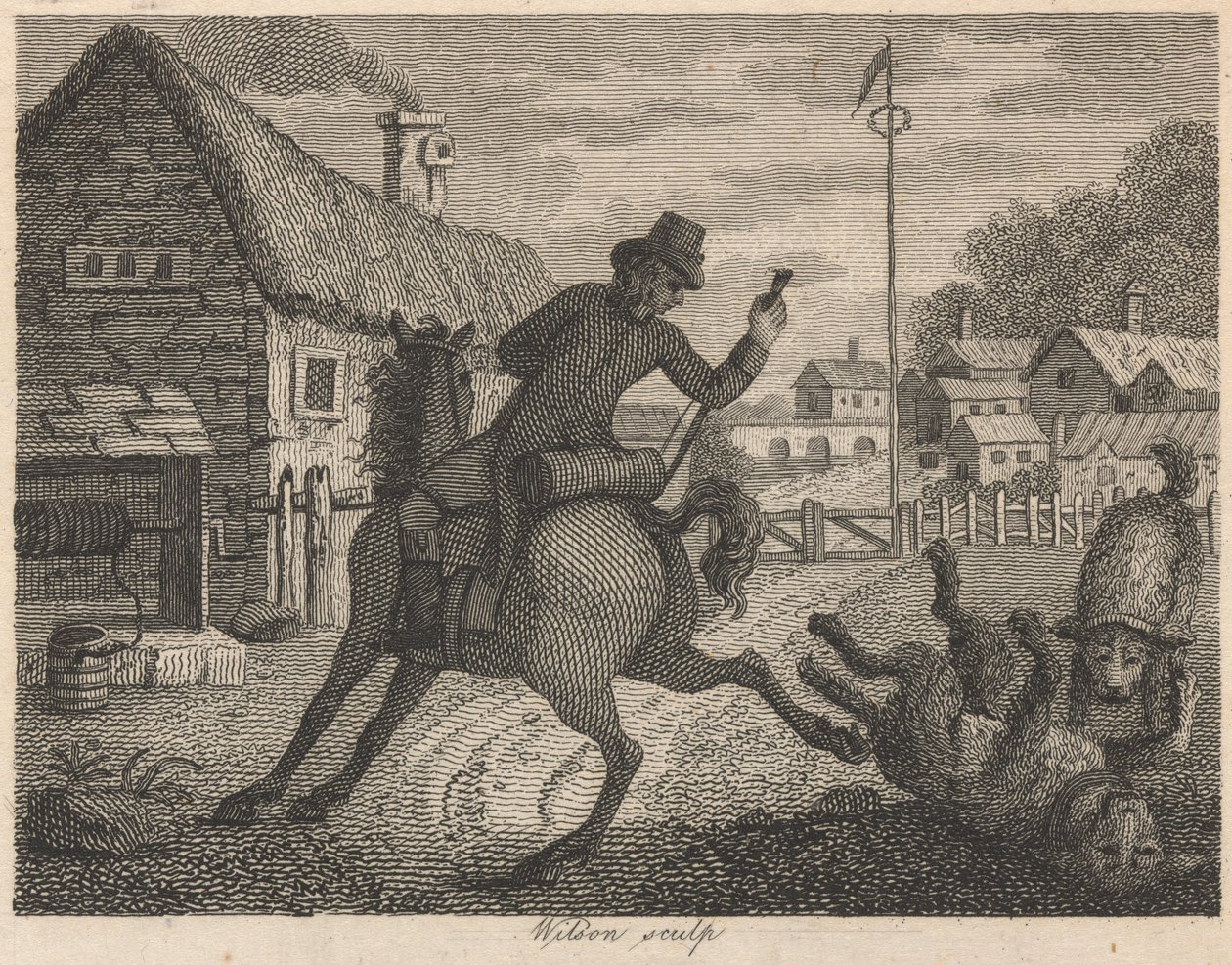 Cur, At ve Çoban Köpeği by Wilson