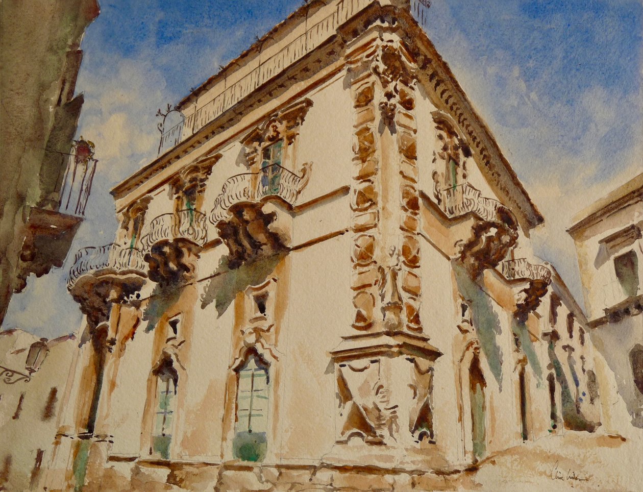 585 Pal Beneventano, Sicilya by Wilson Clive