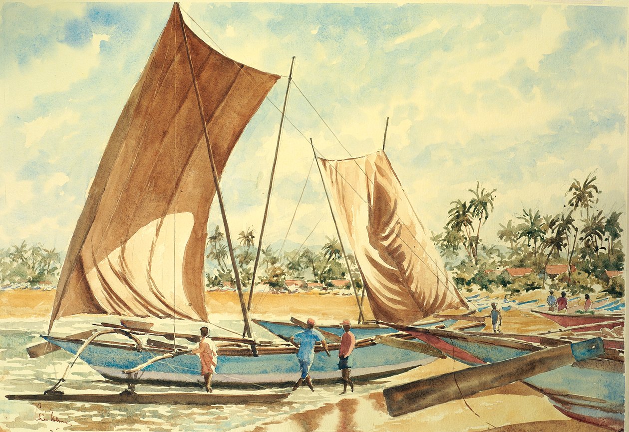 752 Balığa çıkmaya hazırlanıyor by Wilson Clive