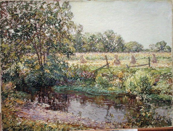 Yaz Sonu (tuval üzerine yağlı boya) by Wilson Henry Irvine