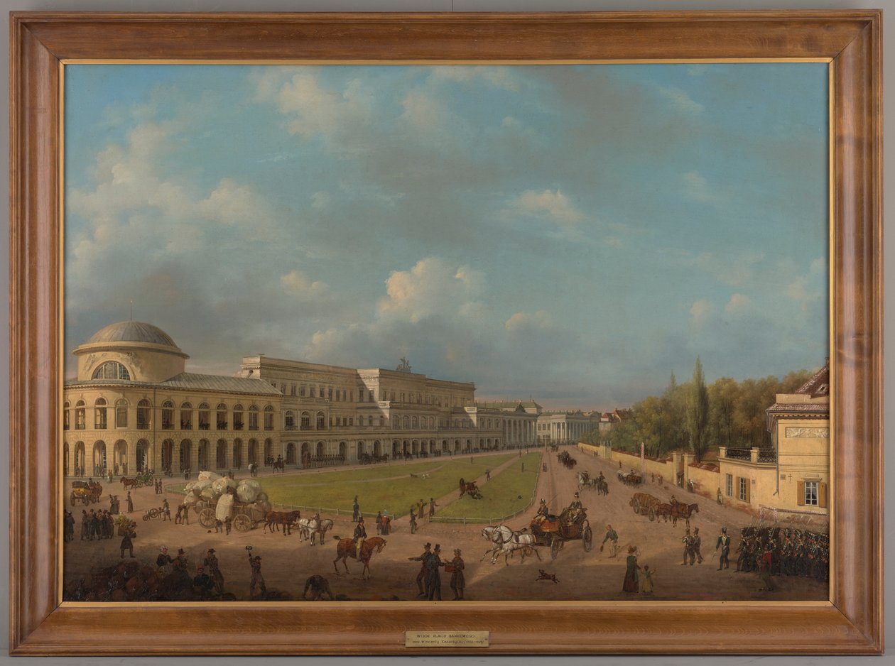Banka Meydanı, 1833 by Wincenty Kasprzycki