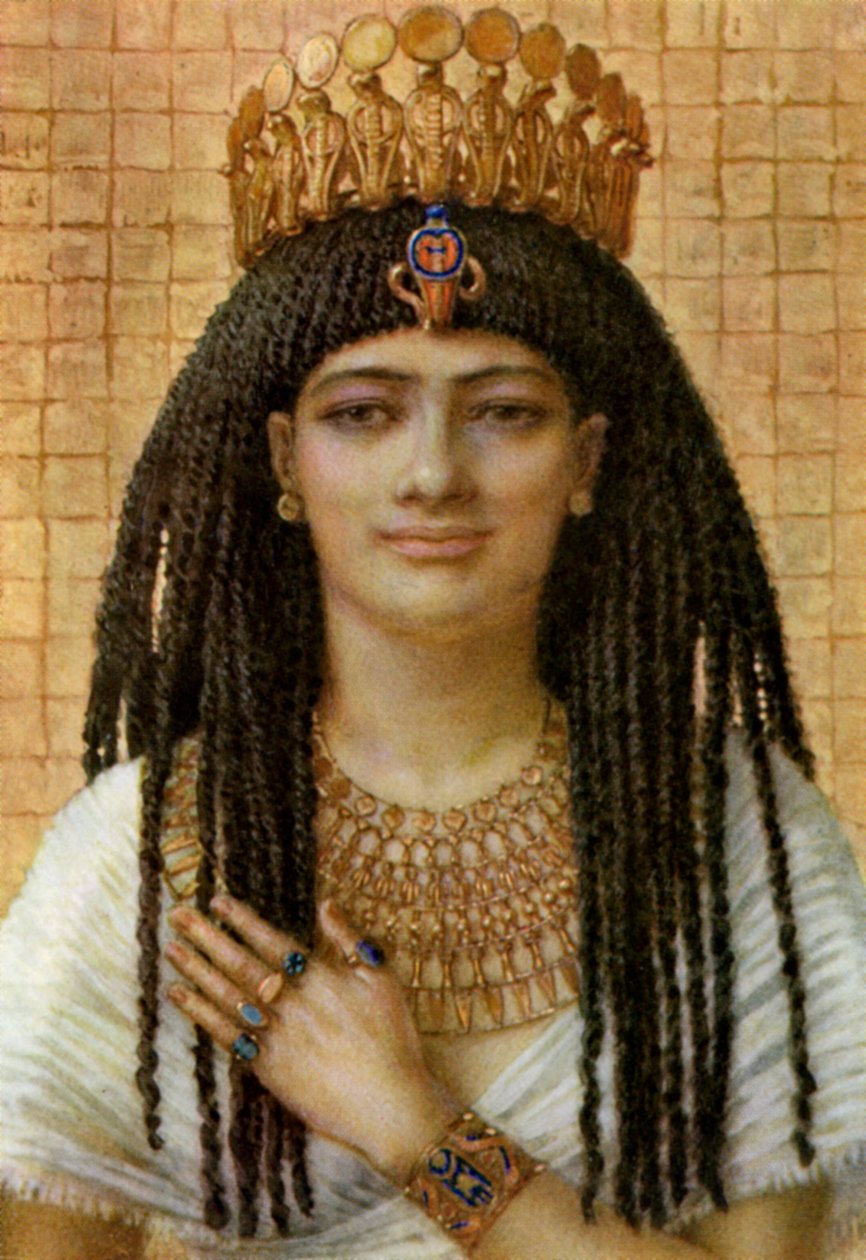 Mutnezemt, 18. hanedanın Eski Mısır kraliçesi, MÖ 14.-13. yy 1926. by Winifred Mabel Brunton