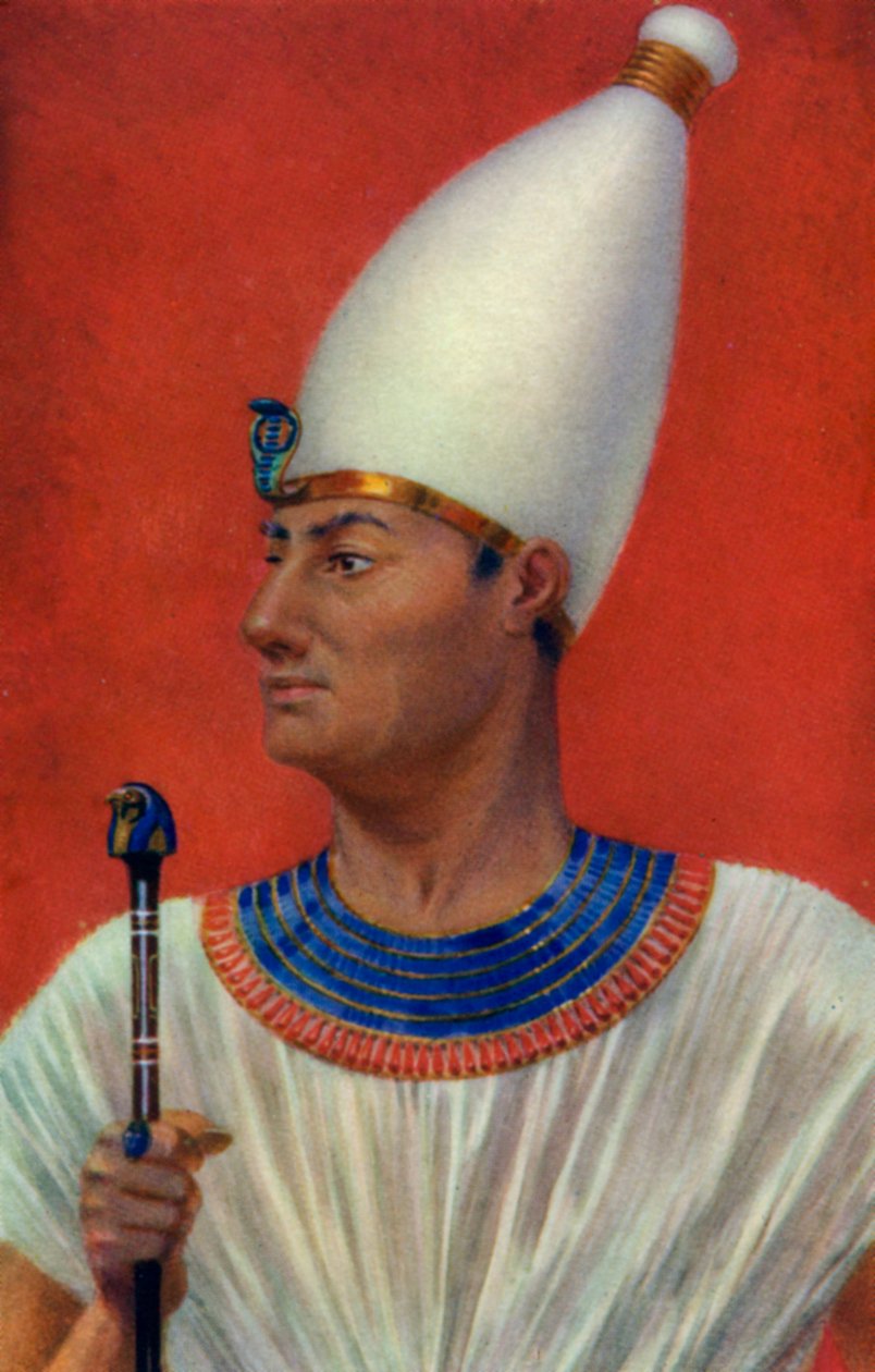 Thutmosis III, 18. hanedanın Eski Mısır firavunu, MÖ 15. yüzyıl 1926. by Winifred Mabel Brunton