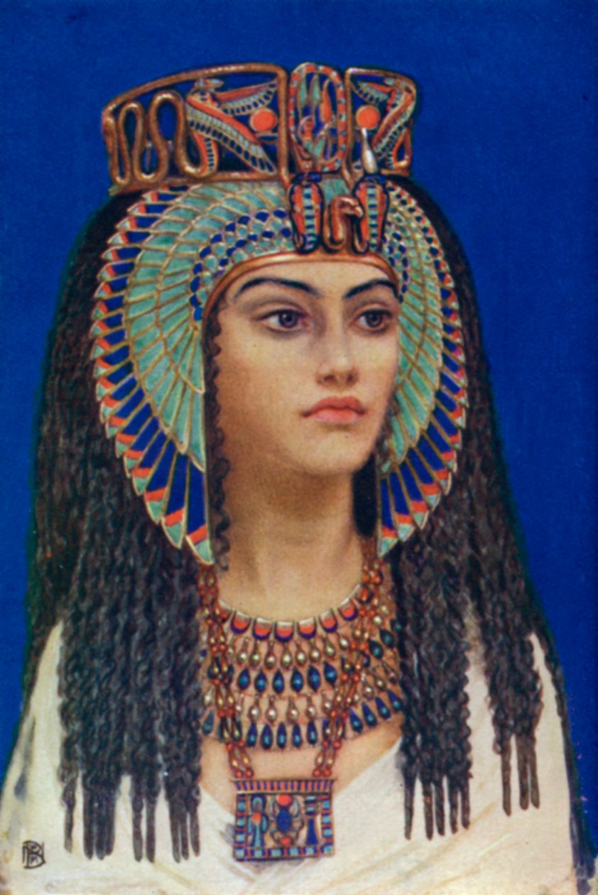 Tiy, 18. hanedanın Eski Mısır kraliçesi, MÖ 14. yüzyıl 1926. by Winifred Mabel Brunton