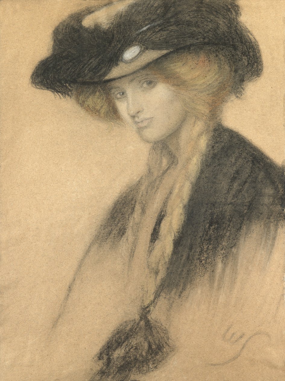 Gertrude - Bir Çalışma by Winifred Sandys