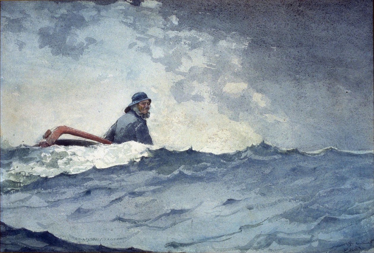 Okyanusun Bir Şişmesi by Winslow Homer