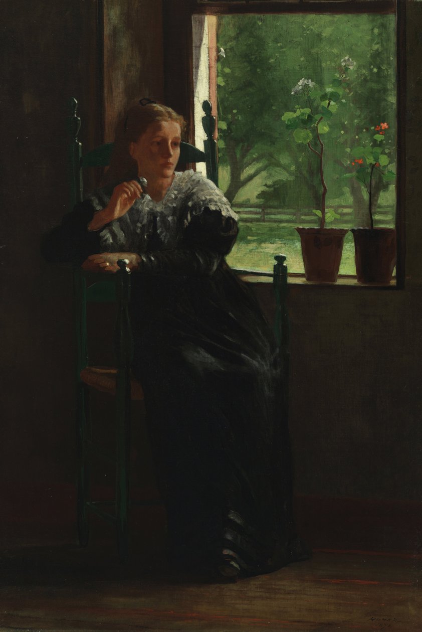 Pencerede by Winslow Homer