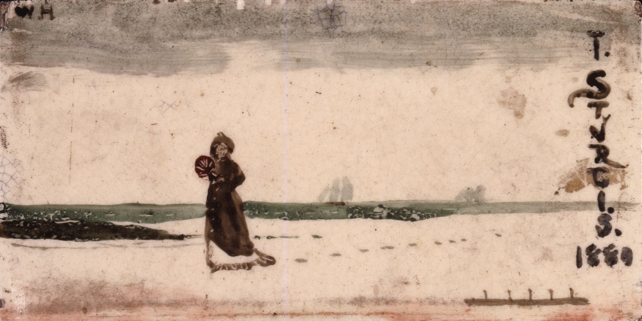 Sahil Sahnesi, 1880 by Winslow Homer