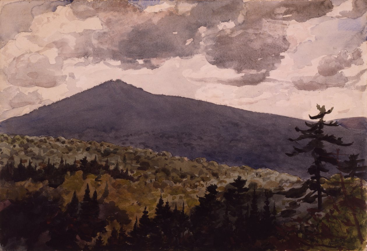Yanmış Dağ, 1902 by Winslow Homer