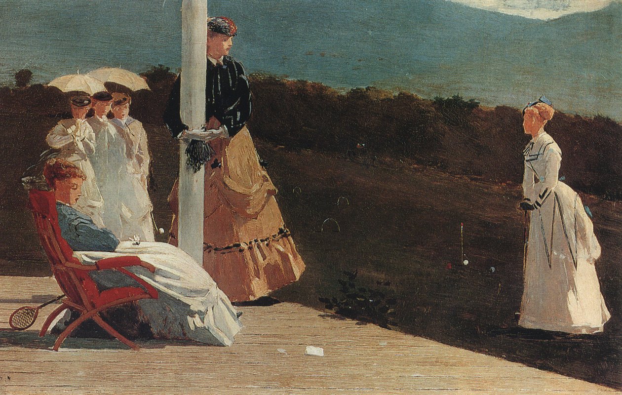 Kroket by Winslow Homer