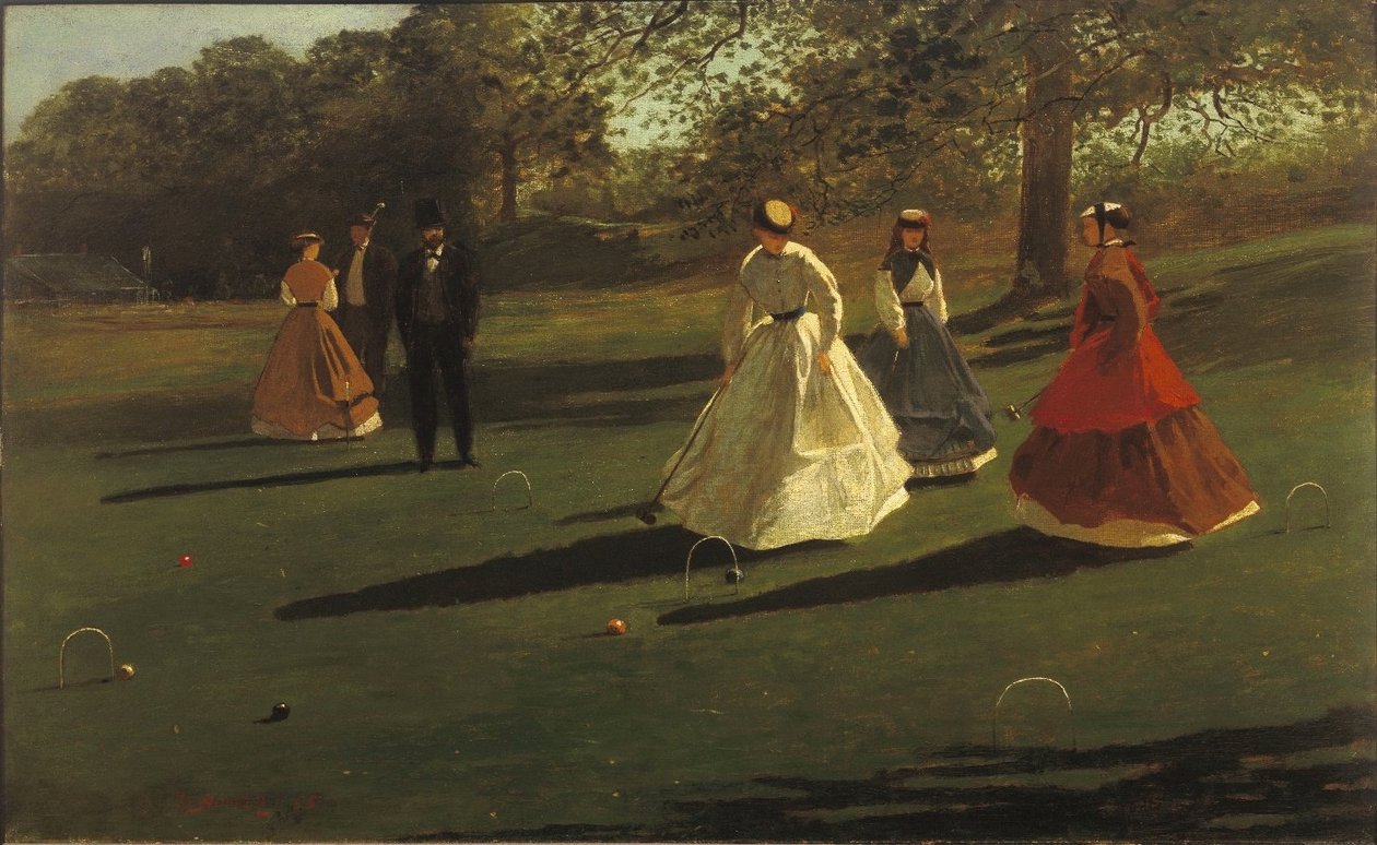 Kroketçiler by Winslow Homer